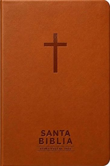 Picture of Santa Biblia Reina-Valera 1960 - Visual Con Mapas Mentales (Sentipiel, Café, Letra Roja)