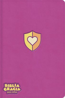 Picture of Rvr 1960 Biblia Gracia Para Niños, Rosa, Símil Piel