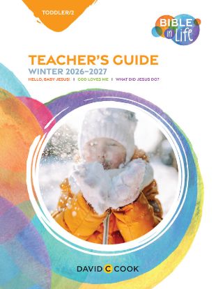 Picture of Echoes Toddler Twos Teacher Guide Winter