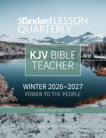 Picture of Standard Lesson Quarterly KJV Adult Teacher Book Large Print Winter