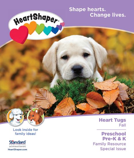 Picture of Heartshaper Preschool-PreK-K Heart Tugs Take Home Papers PK5 Fall