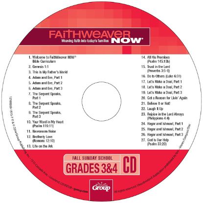 Picture of FaithWeaver NOW Grades 3-4 CD Fall 2026