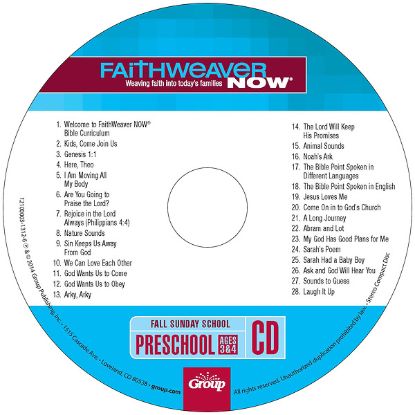 Picture of FaithWeaver NOW Preschool CD Fall 2026