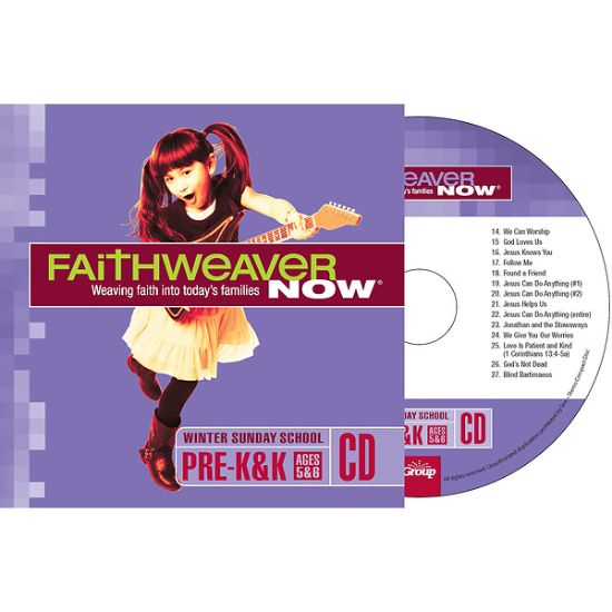 Picture of FaithWeaver NOW PreK-K CD Winter 2026-2027