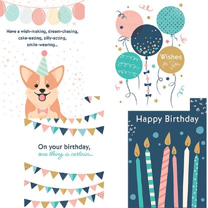 Picture of Make a Wish Birthday Cards - Box of 12