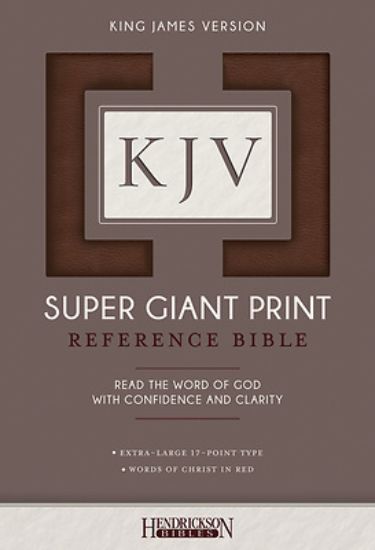 Picture of KJV Super Giant Print Bible
