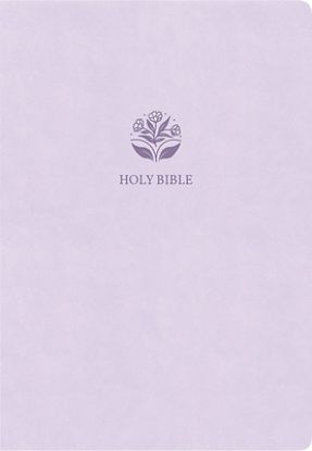 Picture of KJV Large Print Compact Reference Bible, Lavender Leathertouch