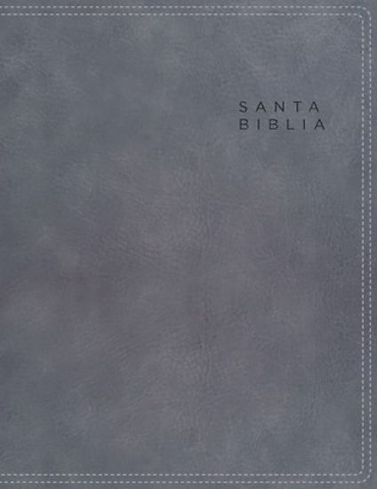 Picture of Nbla, Santa Biblia, Edición Para Notas, Leathersoft, Gris Azulado