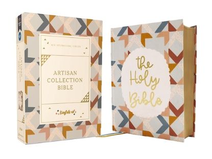 Picture of Niv, Artisan Collection Bible, Cloth Over Board, Multi-Color/Quilted, Red Letter, Comfort Print
