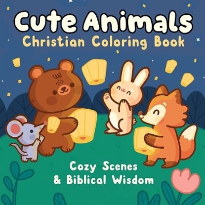 Picture of Cute Animals Christian Coloring Book