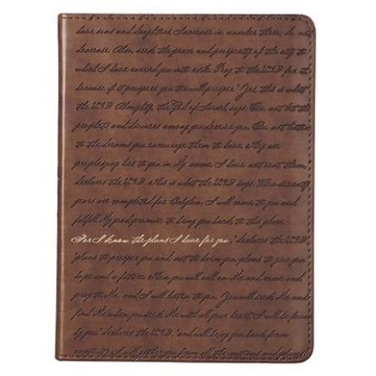 Picture of Journal Handy Brown for I Know the Plans