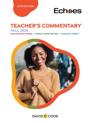 Picture of Echoes High School Teacher Commentary Fall