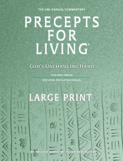 Picture of Precepts for Living Large Print 2026-2027