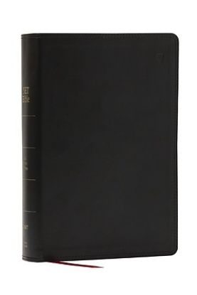 Picture of Net Bible, Full Notes Edition (Net Black Leathersoft, Comfort Print, Thumb Indexed)