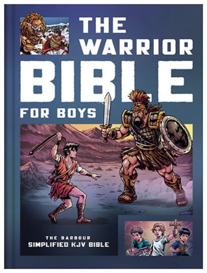 Picture of The Warrior Bible for Boys--The Barbour Simplified KJV Bible