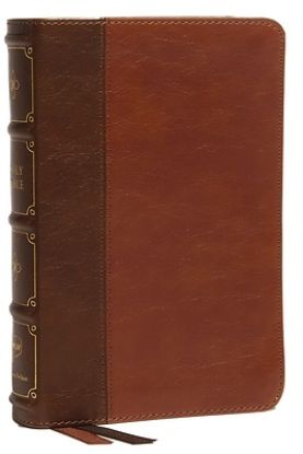 Picture of Nkjv, Compact Bible, MacLaren Series, Leathersoft, Brown, Comfort Print