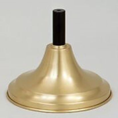 Picture of Koleys K237 40" Brass Two Tone Processional Torch 7/8" Socket