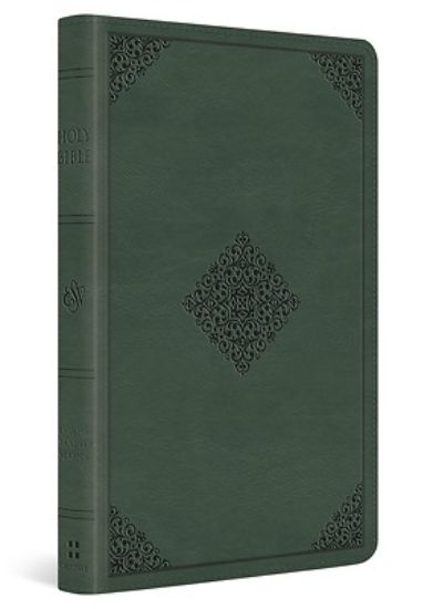 Picture of ESV Thinline Bible, Red Letter (Trutone, Quiet Forest, Ornament Design)