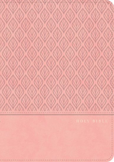 Picture of CSB Personal Size Giant Print Bible, Optimal Type, Digital Study Edition, Pink Leathertouch, Indexed