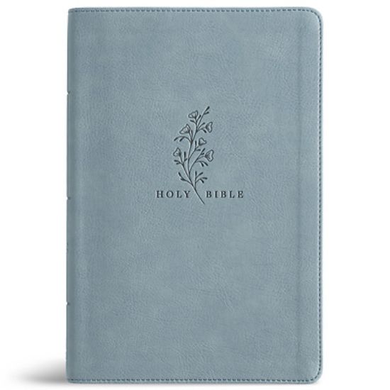 Picture of CSB Giant Print Reference Bible, Optimal Type, Digital Study Edition, Weathered Blue Leathertouch, Indexed