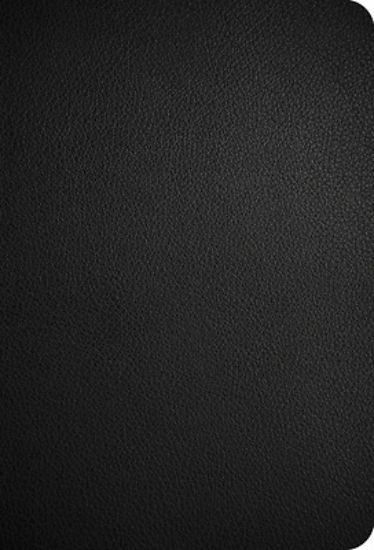 Picture of CSB Large Print Compact Reference Bible, Optimal Type, Digital Study Edition, Black Genuine Leather