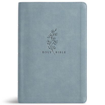Picture of CSB Giant Print Reference Bible, Optimal Type, Digital Study Edition, Weathered Blue Leathertouch
