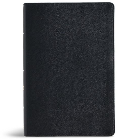 Picture of CSB Giant Print Reference Bible, Optimal Type, Digital Study Edition, Black Genuine Leather, Indexed