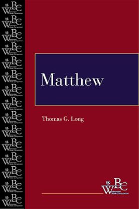 Picture of Westminster Bible Companion - Matthew