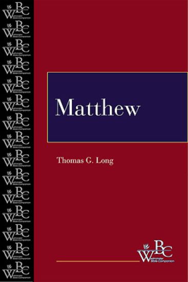 Picture of Westminster Bible Companion - Matthew