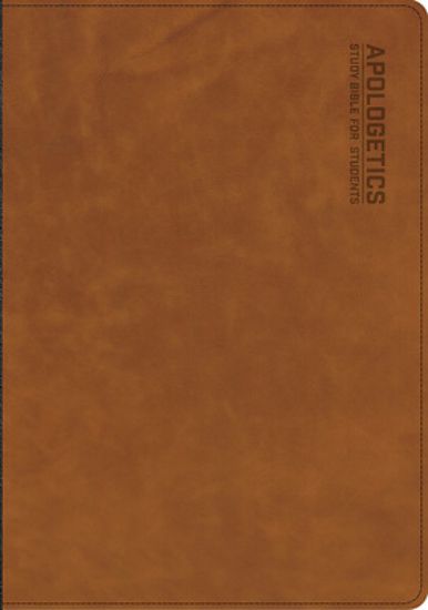 Picture of CSB Apologetics Study Bible for Students, Brown Leathertouch