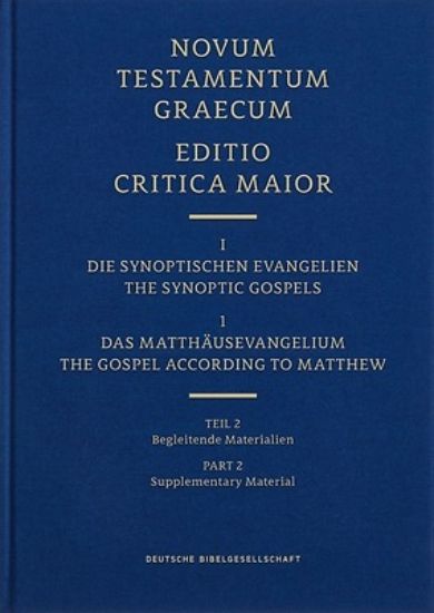 Picture of Novum Testamentum Graecum Editio Critica Maior, Vol. 1.1/2