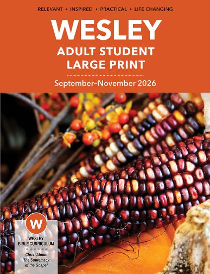 Picture of Wesley Adult Student Large Print Fall 2026