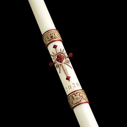 Picture of Cathedral Sacred Heart Paschal Candle