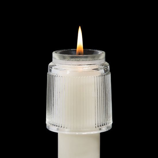 Picture of Glass Heat Resistant Follower for Wax Candles