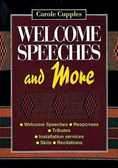 Picture of Welcome Speeches and More