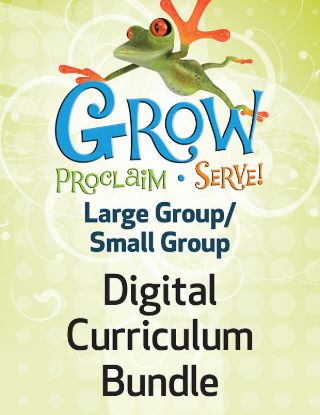 Picture of Grow Proclaim Serve Digital Large Group Small Group Ages 7+ Bundle 3 Fall