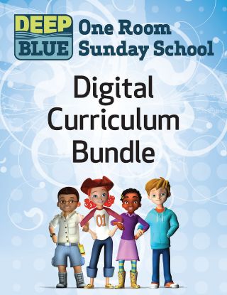 Picture of Deep Blue Digital One Room Sunday School Kit Bundle 1 Summer