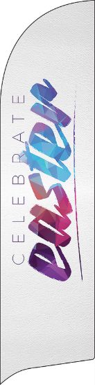 Picture of Celebrate Easter Colors Flag Banner