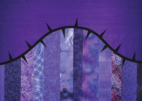 Picture of Spirit Grape Dupioni Altar Frontal