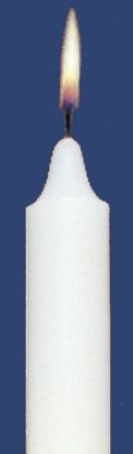 Picture of Stearic Altar Candles Emkay 7 1/2 x 17/32 Pack of 12