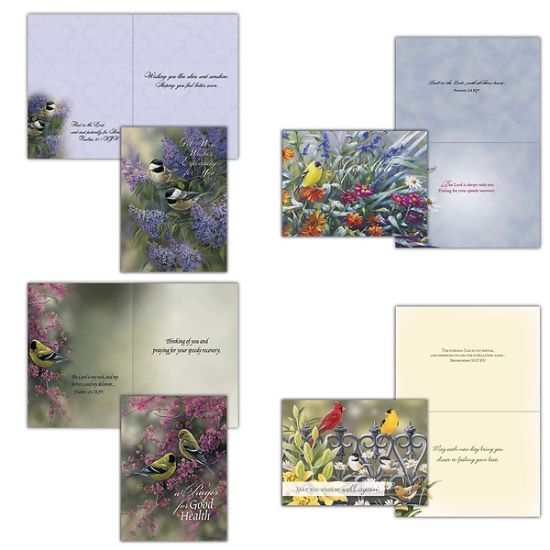 Picture of Songbirds Get Well Boxed Cards - Box of 12