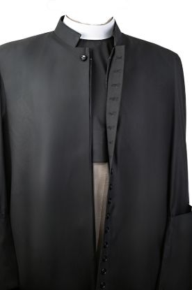 Picture of MDS Cassock Traditional Style 18 Button with Concealed Zipper