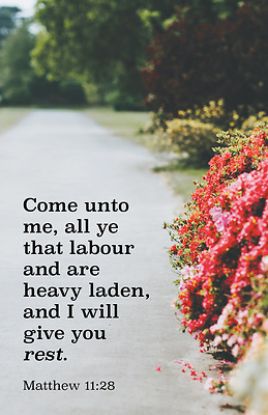 Picture of All Ye That Labour Worship Bulletin PKG 100