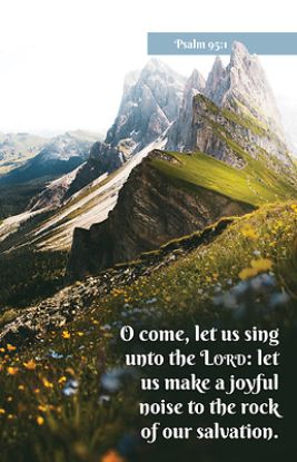 Picture of Let Us Sing General Worship Bulletin PKG 100