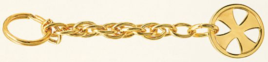 Picture of Koleys K136 Gold High Polished Key Chain