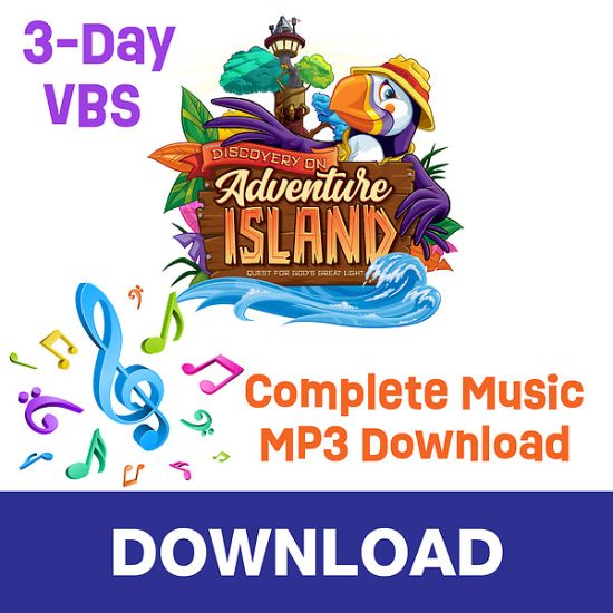Picture of VBS Discovery on Adventure Island 3-Day VBS Complete Music MP3 Download