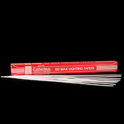 Picture of Cathedral Wax Lighting Tapers - Box of 120